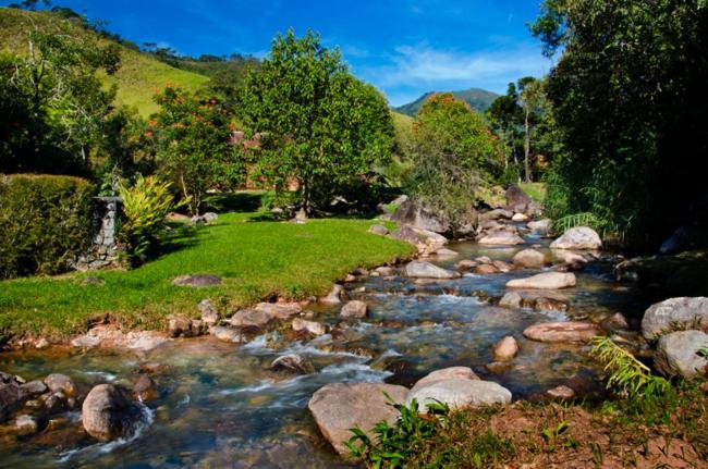 Chales No Da Madeira Visconde De Maua Bagian luar foto